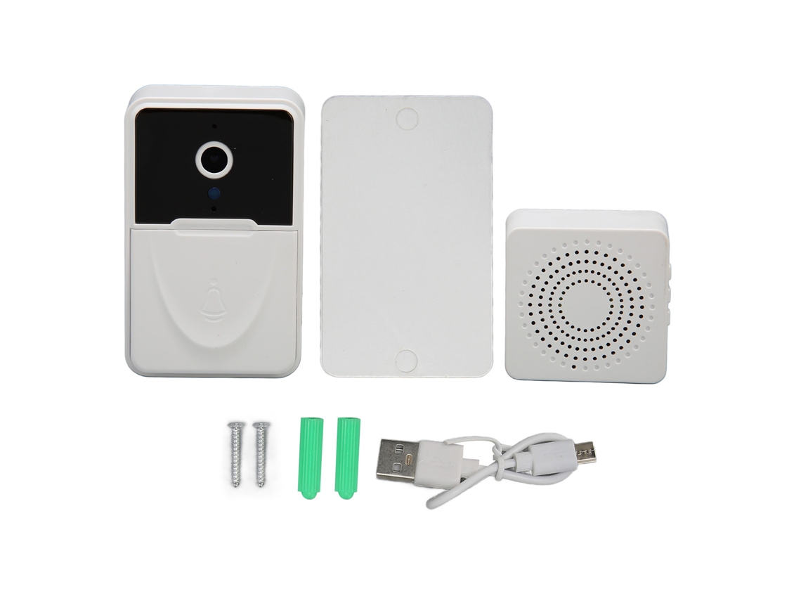 Aetheria campainha de Vídeo Sem Fio Hd com Áudio Bidirecional Visão Noturna e Notificações Instantâneas