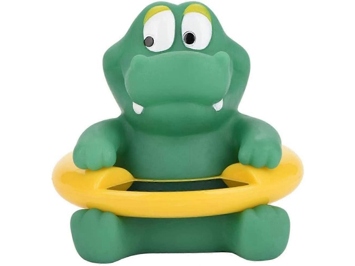 Termômetro de Banho Bebê Crocodilo Digital Flutuante Banheira Brinquedo GOKOCO