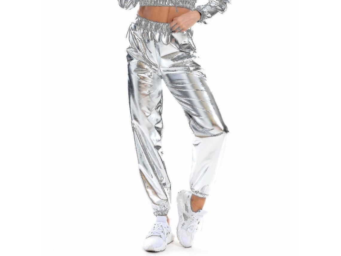 CALÇAS Holográficas Fasst para Mulher, Moda, Brilho | S/MARCA
