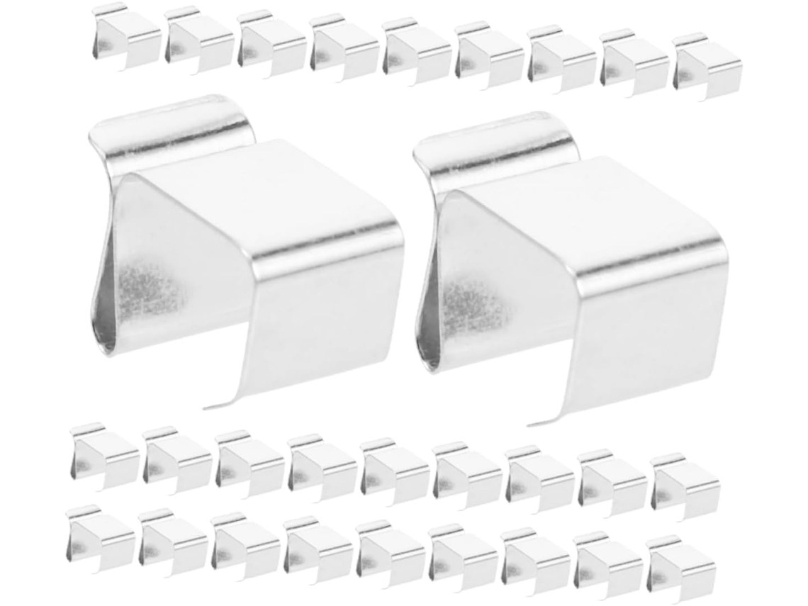 Artibetter - Conjunto De 60 Ganchos Para Luzes Natal Externas, Clipes