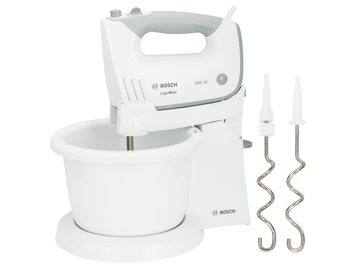 Batedeira com Taça BOSCH MFQ36460 ErgoMixx (450 W - Taça 3 L - Branco)