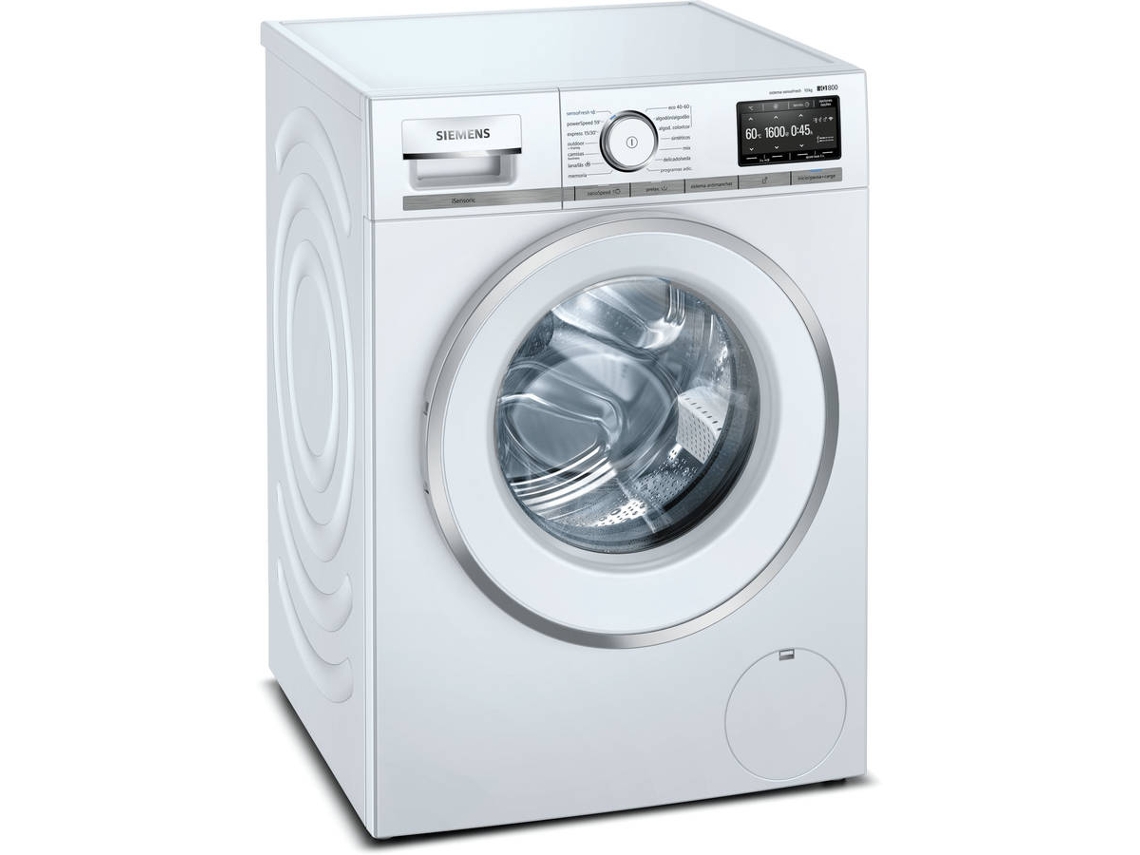Máquina de Lavar Roupa SIEMENS WM16XFH1ES (10 kg - 1600 rpm - Branco)