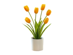 Tulipa Orange de 6 Cabeças para Decoração LAXISCREED
