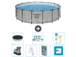 Bestway Piscina Bestway Steel Pro Max Redonda - 488x122 Cm - 8-peças S536