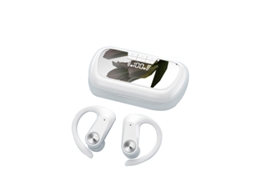 Auriculares Bluetooth True Wireless Sem Fio Verdadeiros com Mini Estojo de Carregamento e Microfone