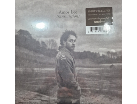 Amos Lee Transmissions 2Lp Vinil Azul Transparente Edição Limitada