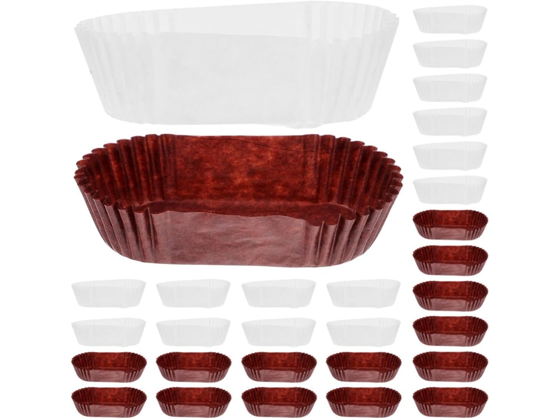 Formas Para Muffins E Cupcakes, 2000 Unidades, Formato Retangular