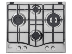 Placa de Gás HOTPOINT PCN 642 T IX HA (Gás Natural - 59 cm - Inox) — Gás Natural | Largura: 59 cm