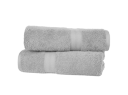 Conjunto de Toalhas Básicas Pretas, Pacote com 2 Unidades AQUAFORGE