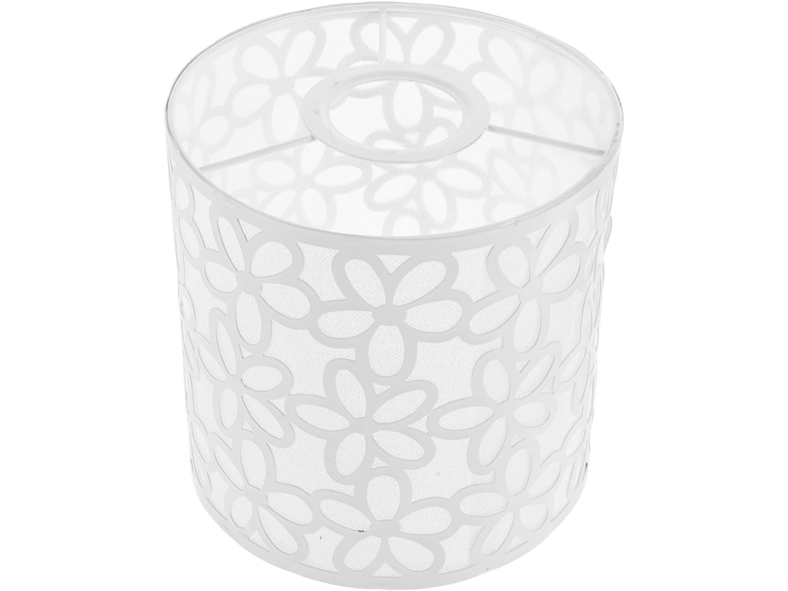 Luminária De Mesa E27 Em Ferro Para Sala De Estar, Branca.