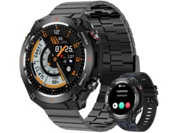 Relógio Inteligente GPS com Chamadas Bluetooth e Monitor de Frequência Branco Bestvite