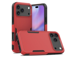 Capa Protetora Para Celular Sailing Armorvermelho - Iphonehone 12 Pro Max
