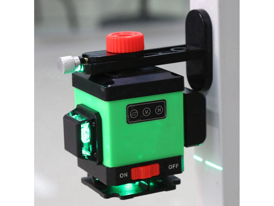Laxiscreed Green Light 12-linhas Nível Laser Para Azulejos E Medição 3d