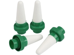 Conjunto De 4 Espigões De Irrigação Automática Em Plástico Verde Para Vasos
