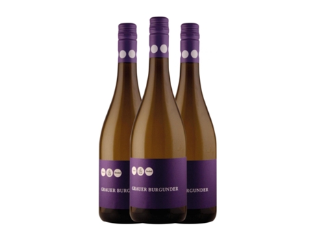 Vinho branco BUNN STREBEL Pinot Cinza Seco Rheinhessen (0.75 L - 3 Unidades)
