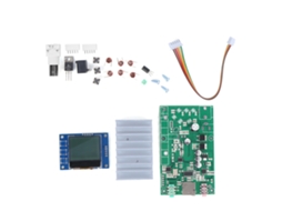 Laxiscreed Transmissor Fm Pll Stereo De 7w Com Tela Lcd E Suporte 76-108mhz