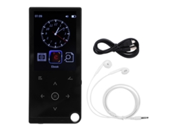Aetheria reprodutor Mp3 Mp4 com Tela Tática 2.4 Polegadas Bluetooth Bateria 800mah Suporta 64gb