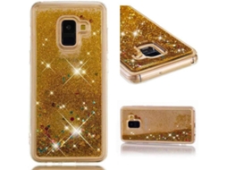 Capa Samsung Galaxy A8 2018 HONGWE. Dourado