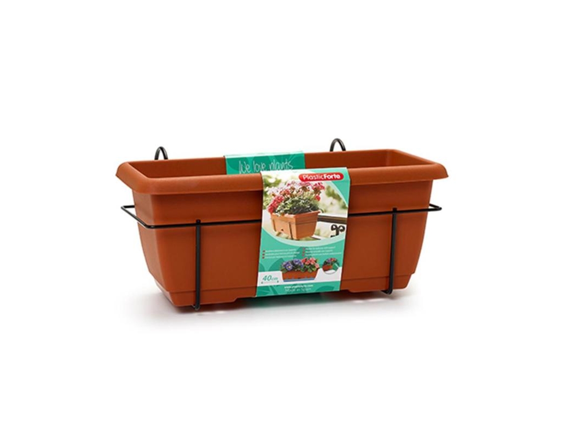 Jardinera con soporte 40 cm 11906