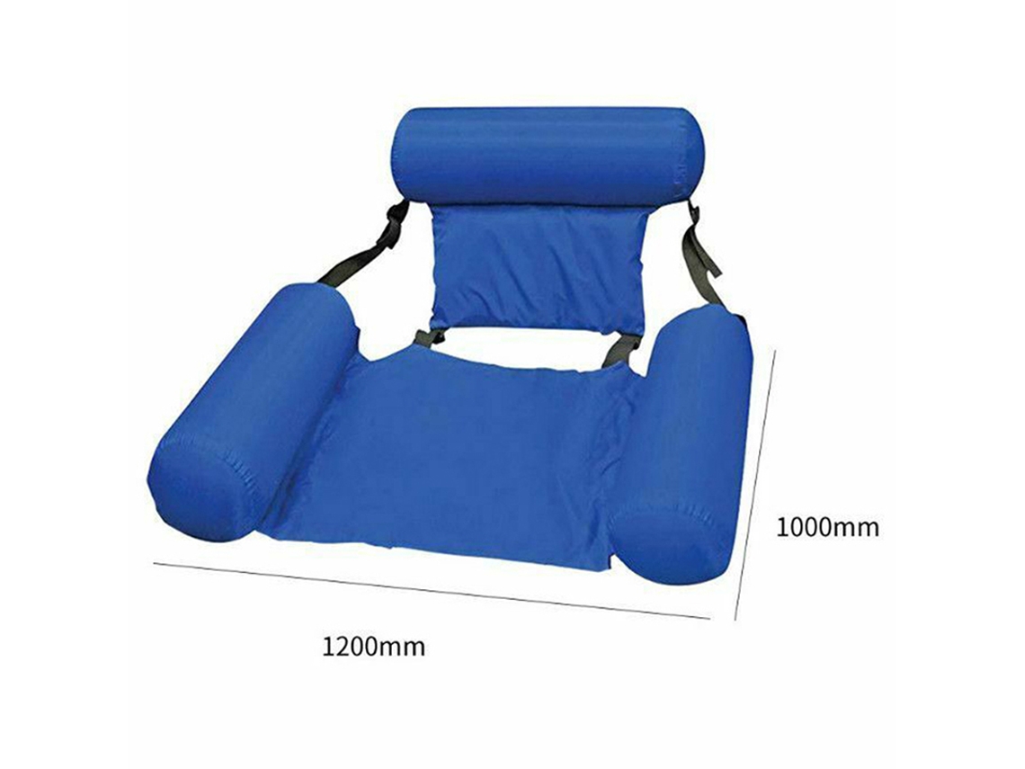 Cadeira Flutuante Inflável Para Piscina, Assentos Para Piscina, Cama De Água