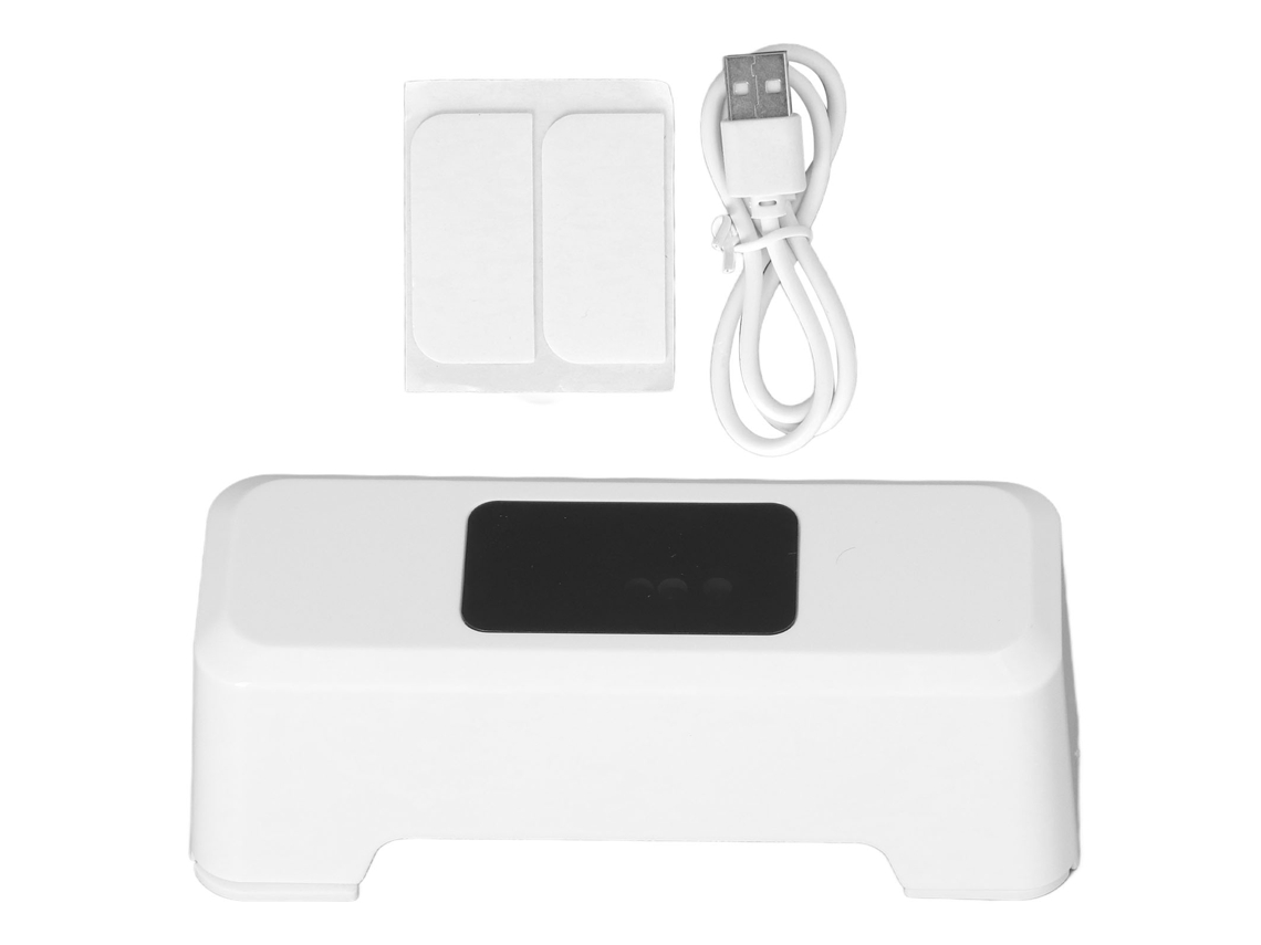 Desatascador de Inodoro Automático com Sensor Infrarrojo e Carga Usb Sem Toque para Casa e Público