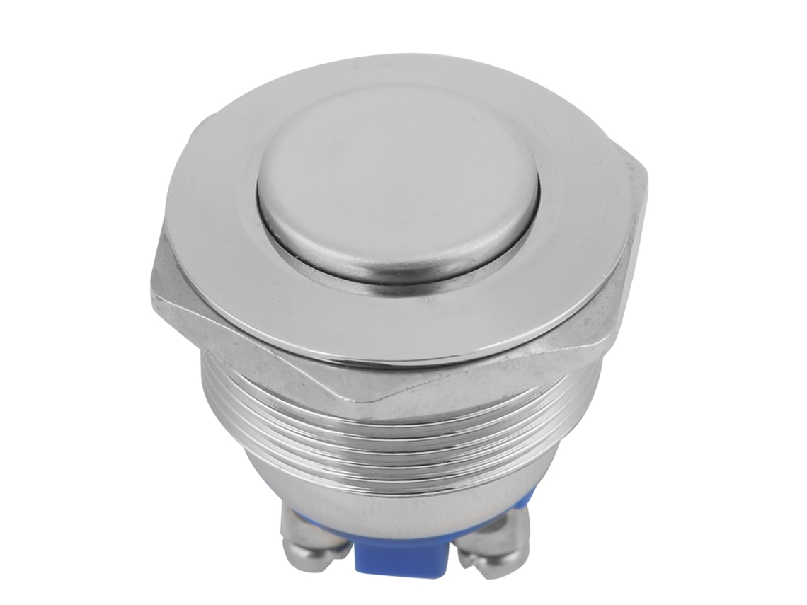 Interruptor Push button Metal Impermeável Redefinir Automático Alto