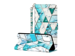 Capa De Couro Pu Com Padrão 3d Horizontal E Aba Flip Para Samsung Galaxy A82 5g, Com Suporte, Compartimentos Para Cartões E Carteira.