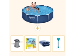 Bestway Piscina Bestway Steel Pro Redonda - 305x76 Cm - 5-peças S184