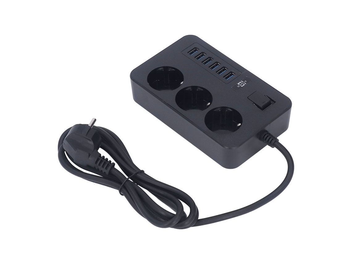 Painel De Tomada Usb Inteligente Multifuncional