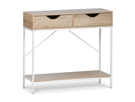 Mobiliário Auxiliar Moblekit Branco Castanho 80 X 30 X 75 Cm