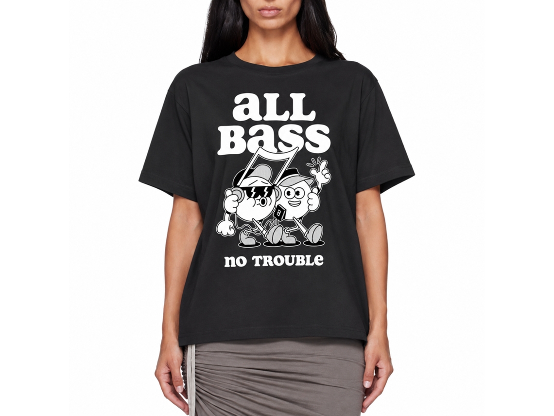 Camiseta Rockinstone All B No Trouble com design exclusivo de designer.