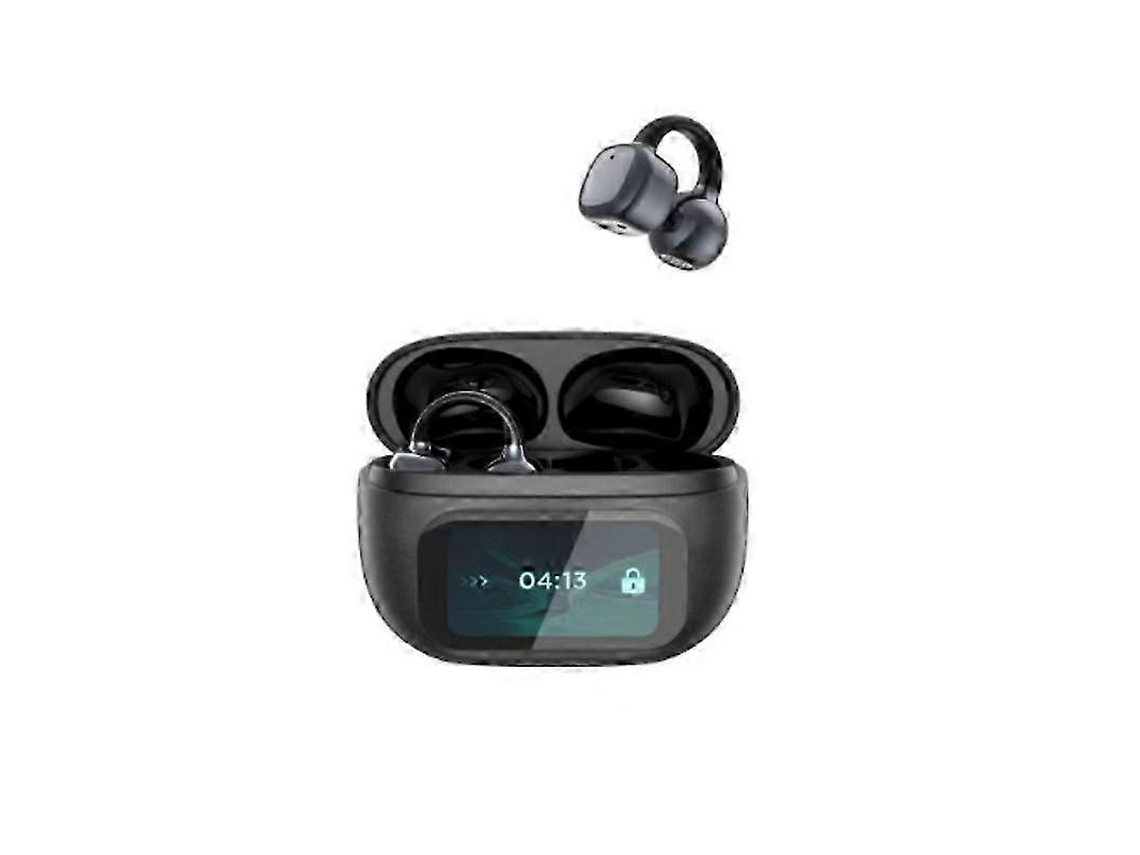 Fones De Ouvido Sem Fio Abertos Com Ponte Em Formato De C Para Música E Chamadas Com Tela Sensível Ao Toque. Ly Ebike