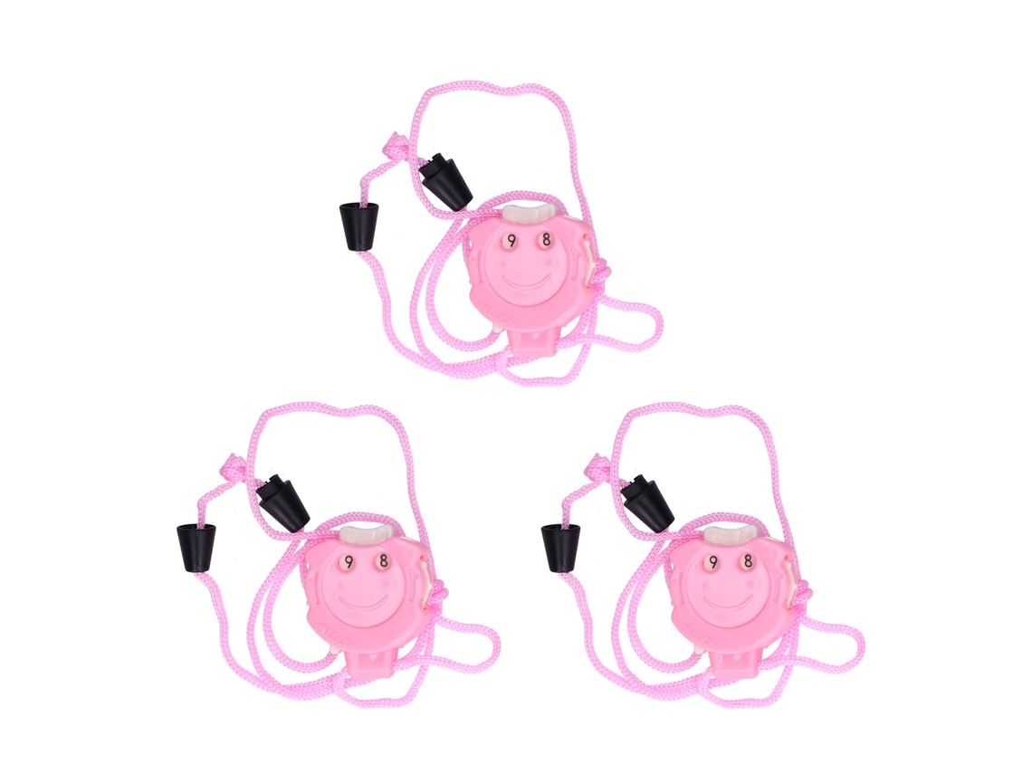 3 Peças Contador De Pontos De Tricô Pequeno Portátil Mini Aumenta Eficiência Do Tricô Contadores De Pontos Rosa Para Casa