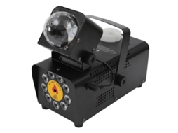 Máquina De Fumaça, 12 Cores, Saída De Fumaça De 2000cfm, Controle Remoto, Preto Oem
