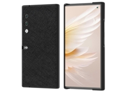 Capa De Celular Em Couro Com Textura Cruzada Para Honor V.