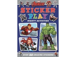 Livro Marvel Avengers Sticker Play de Autumn Publishing (Inglês)