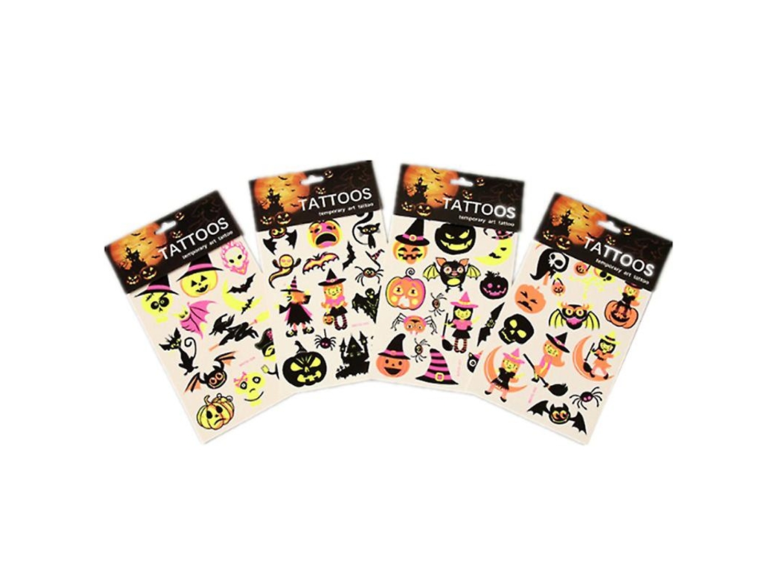 1pcs Tatuagens De Halloween Para Decoração De Halloween Allinless