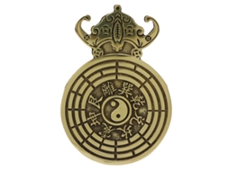Pingente de Latão Feng Shui Decoração Casa Escritório Carro