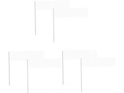 3 Conjuntos Notas Selfcolantes Transparentes Escritório Adesivos Memorandos Em Branco Blocos de Notas Domésticos