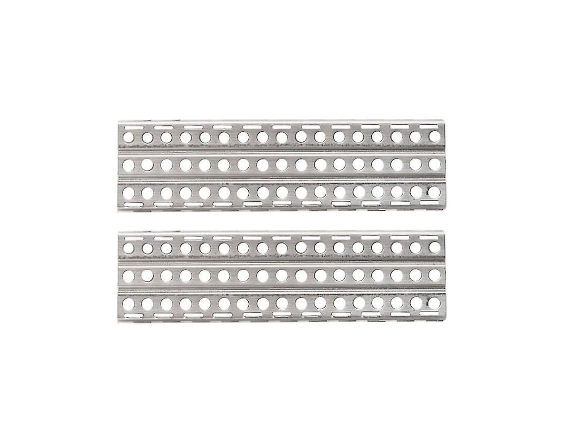 2026 2pcs Placa Antiderrapante Metal Sand Ladder Recovery Board para Carro Modelo Rc 1/10