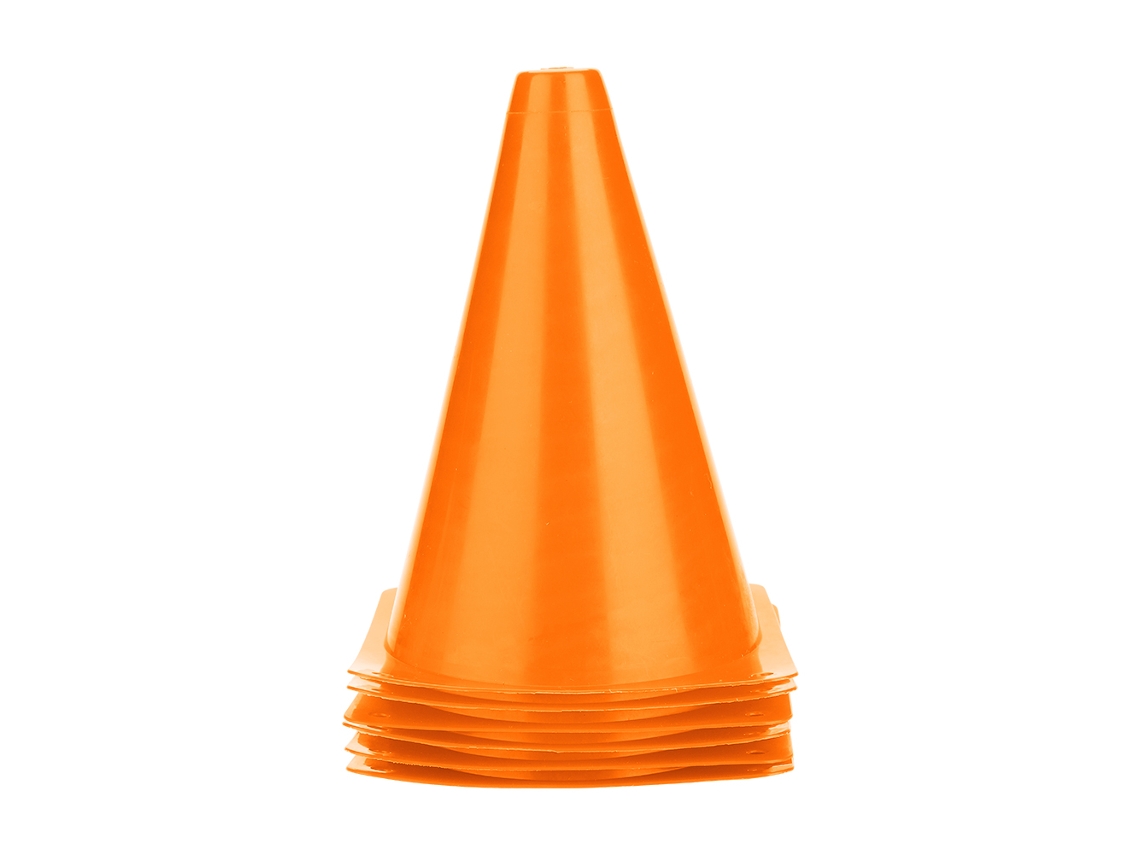 Business 6pcs Cones de Treinamento de Futebol 18cm | S/MARCA
