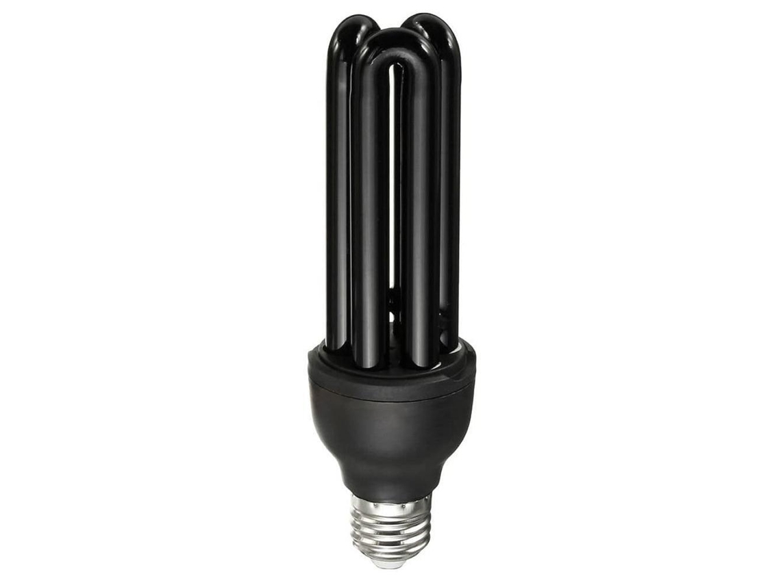 Lâmpada fluorescente compacta UV 2026 E27 de 40 W para detecção de luz ultravioleta.