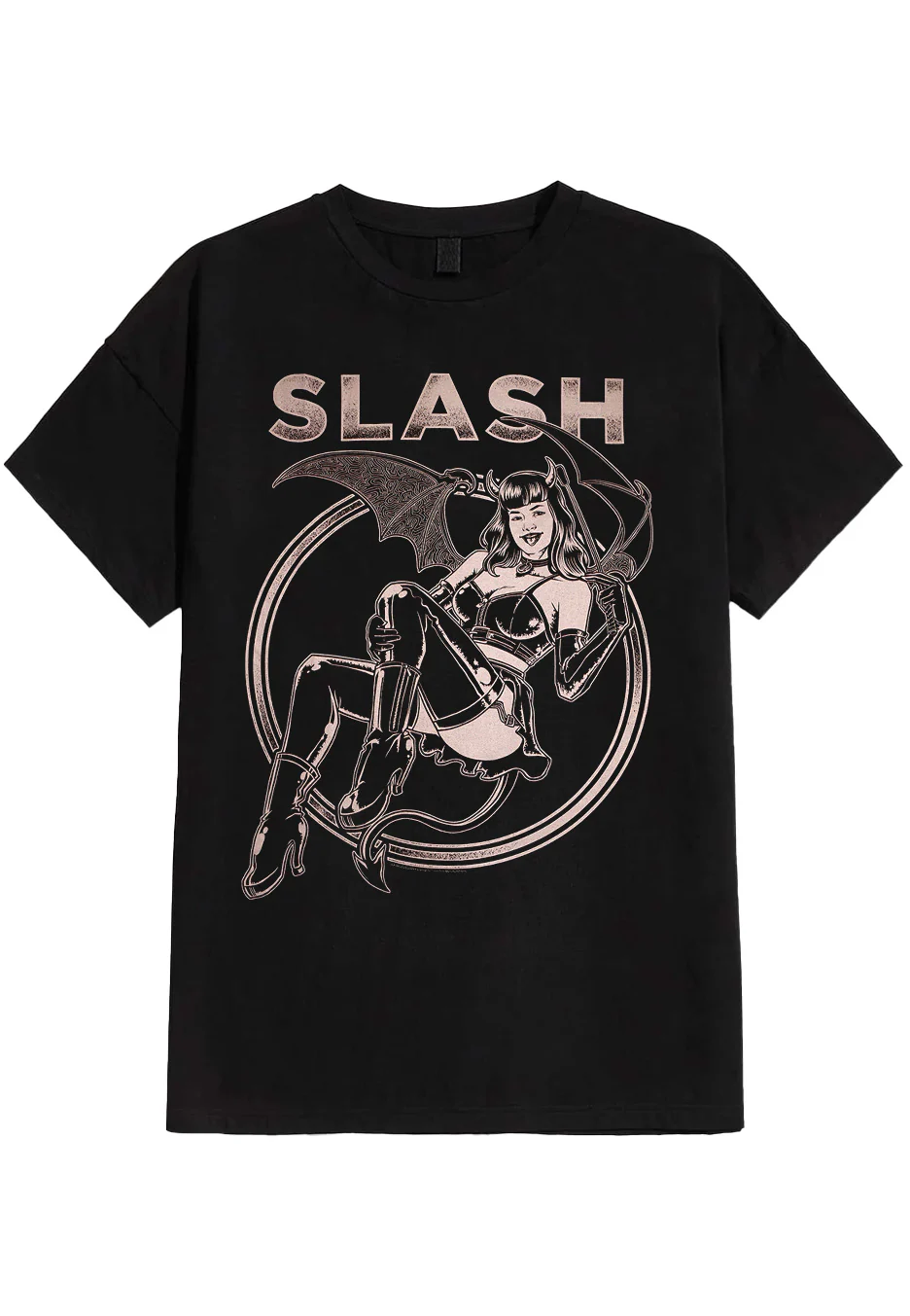 Size:xl Rockinstone Slash - Devil Girl - T-shirt Unisex Adults