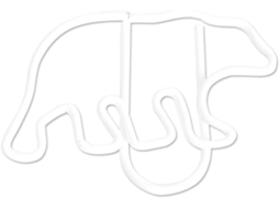 Clips De Papel Jeanoko Em Formato Urso, Clips De Papelaria Fofos Para Escritório E Escola, Design Exclusivo Para