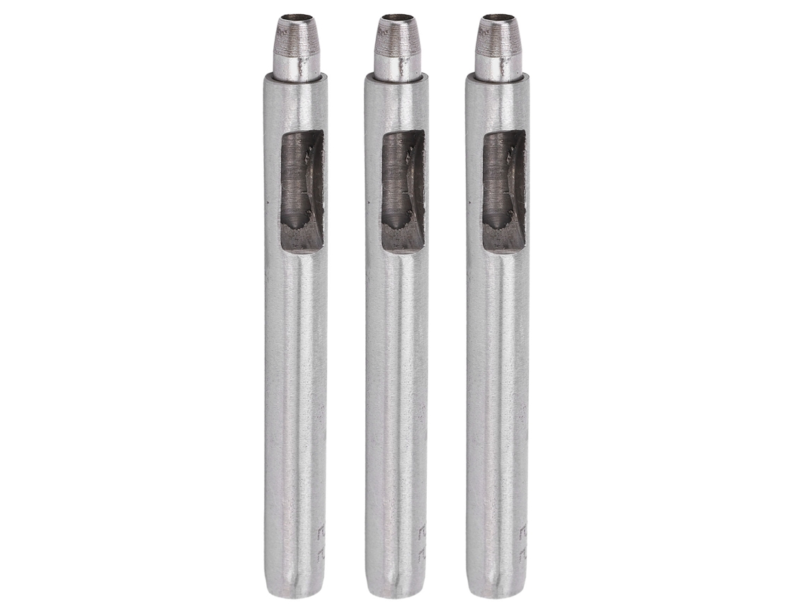 Ferramenta de Perfuração Circular YURU, 3 Peças, 5.5mm, Aço Liga, para Artesanato em Couro, DIY