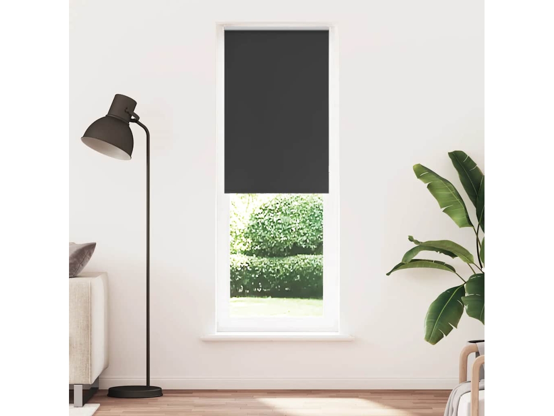 Vidaxl Persiana De Enrolar 80x210 Cm Largura Tecido 75,7 Cm Poliéster