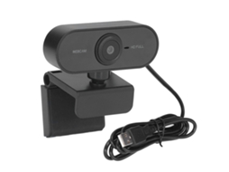 Câmera Web Hd 1080p Com Redução De Ruído E Foco Automático Para Pc