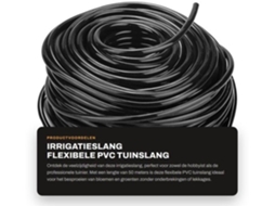 Escolha Sólida - Seringa De Irrigação 50 Metros - Seringa Flexível De Pvc Para Jardim - Durável - Superfície Resistente Ao Desgaste - Apropriada Para