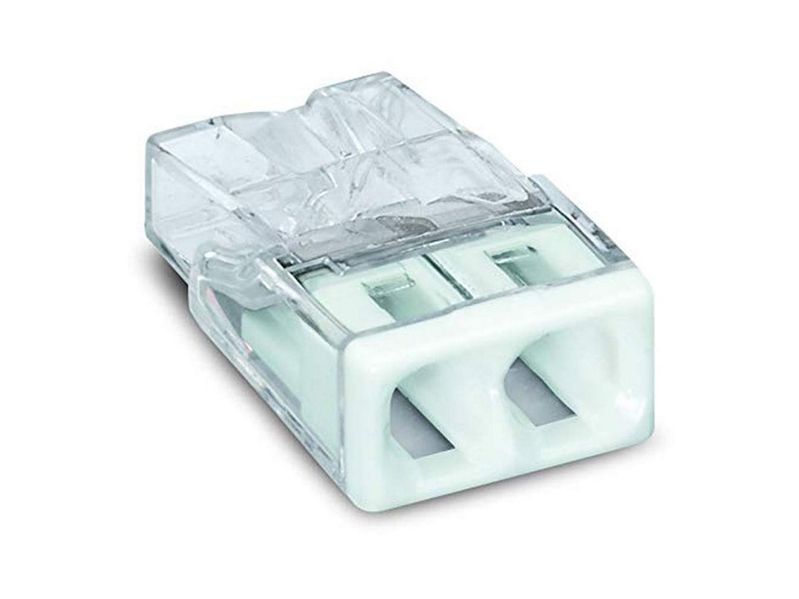 2026 caja de Unión de 2 Hilos Terminal 2273 202 para Conductores Sólidos 0.5 2.5mm² (paquete de 100)