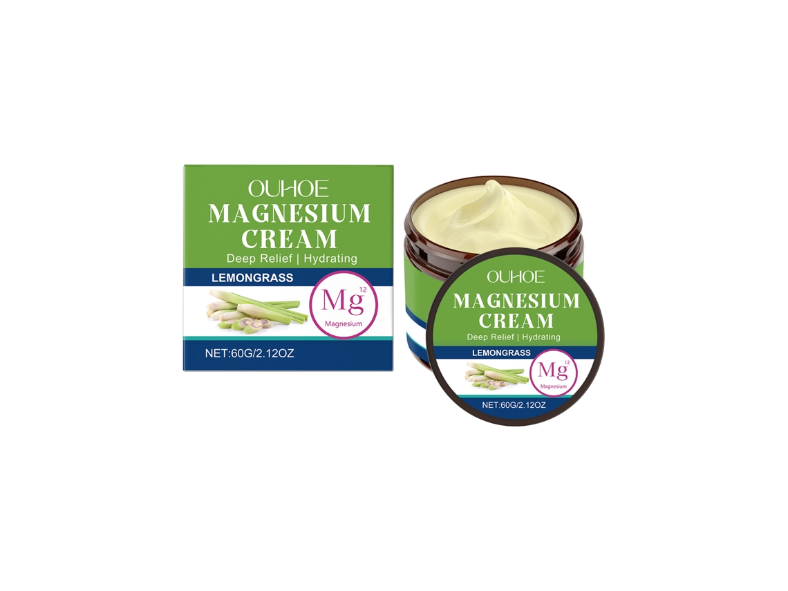 Creme Magnésio Alivio Muscular Lemongrass